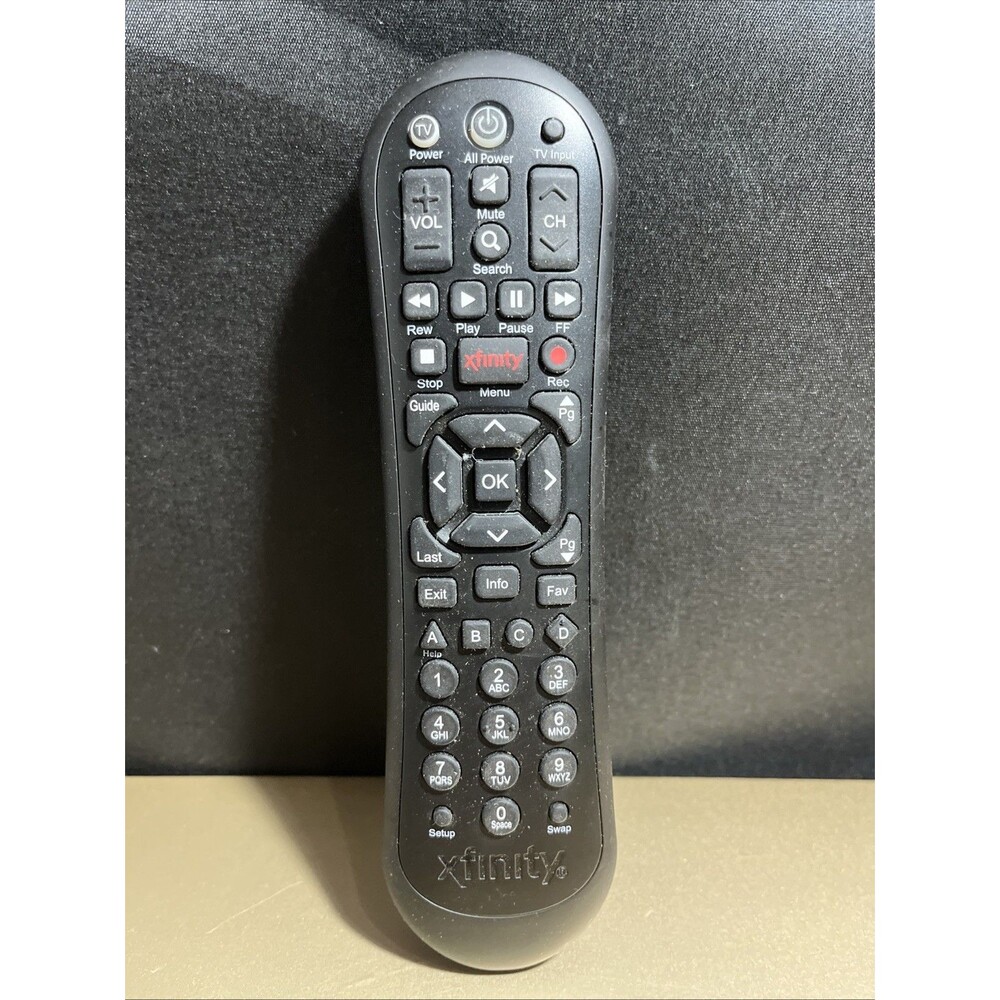 Comcast Xfinity XR2 Black Remote Control For RNG DTA HD TV